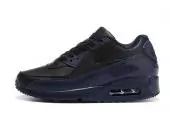 air max 90 shoes nike tendance retro noir blue
